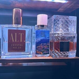 3 Cologne Bundle- Alt Crystal( Baccarat Rouge inspired), Dua, Lattafa Khamrah